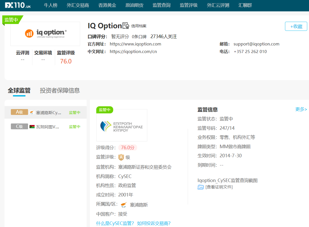 IQOption平台合法正规吗靠谱吗